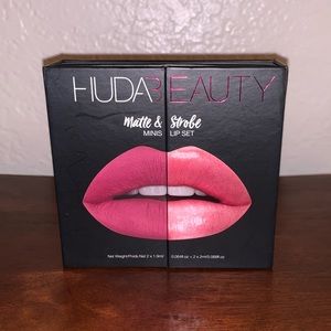 Huda Beauty Matte & Strobe Minis Lip Set